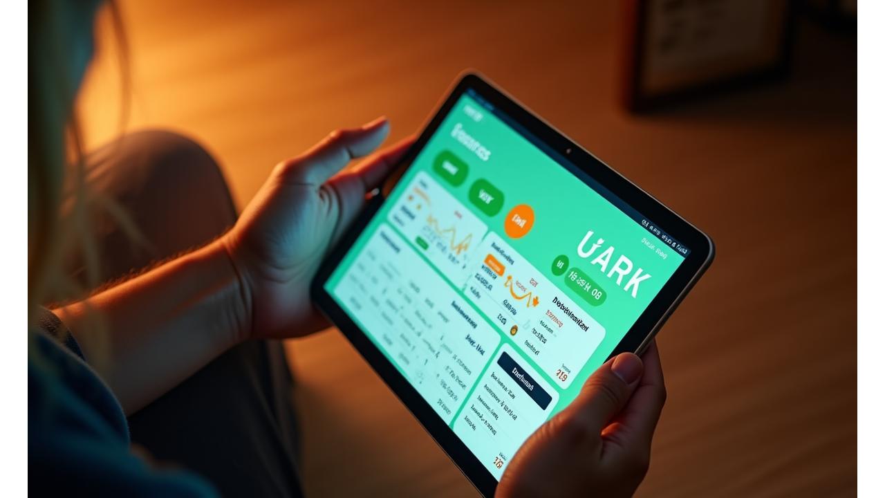 Interfaz de la aplicación móvil de Sendero Vívido mostrando un dashboard con gráficos de progreso, métricas de entrenamiento y un calendario de sesiones.