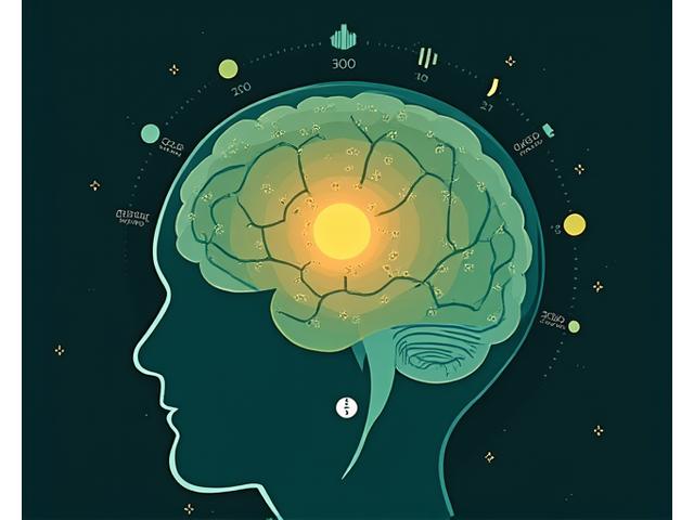 Infografía interactiva sobre los ciclos del sueño, mostrando las fases REM y no-REM con ondas cerebrales y un cerebro humano de estilo moderno y limpio.